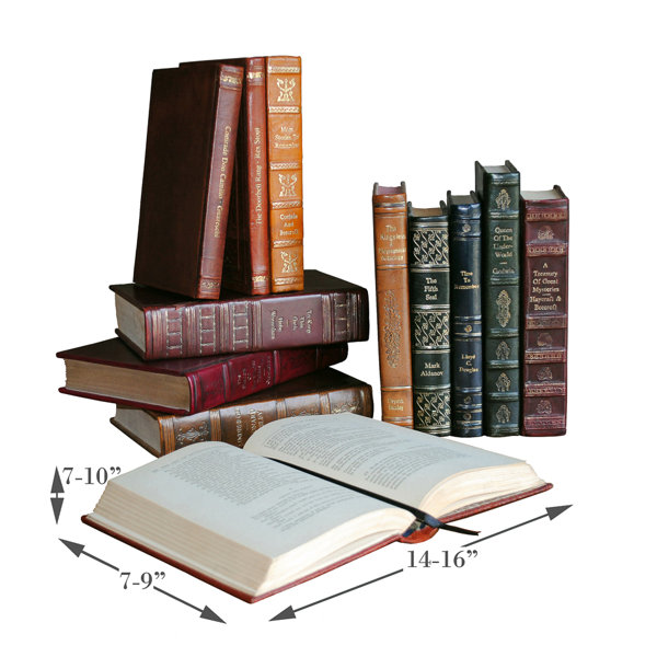 Sarreid Ltd 12 Piece Rebound Decorative Book Set & Reviews Wayfair